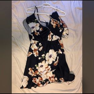 Floral mini dress